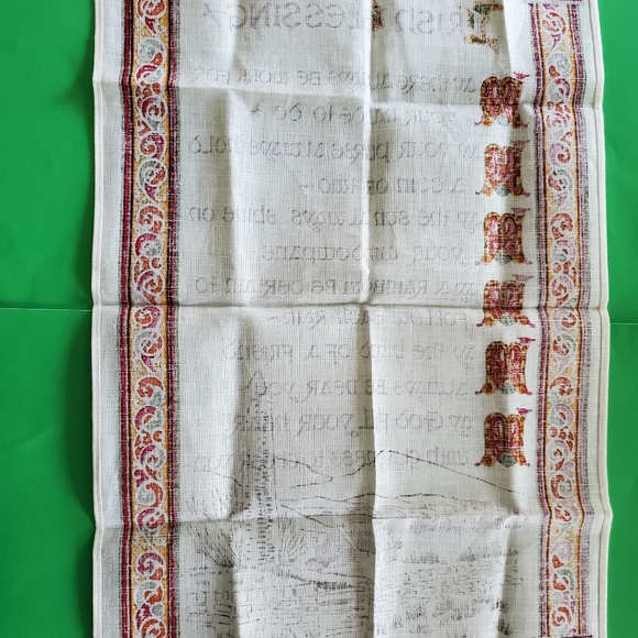 Irish Blessing Linen Towel - Picture 6 of 8